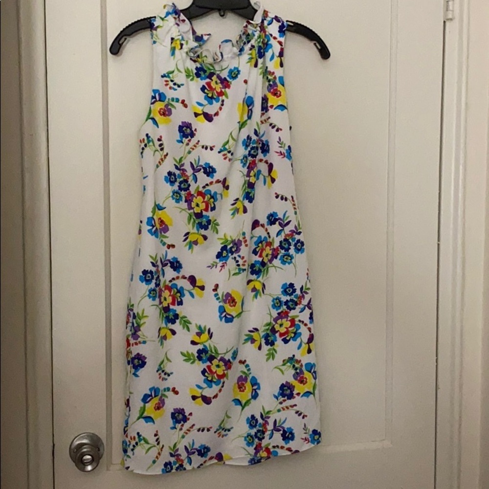 Karl Lagerfeld multicolored floral dress size: 4